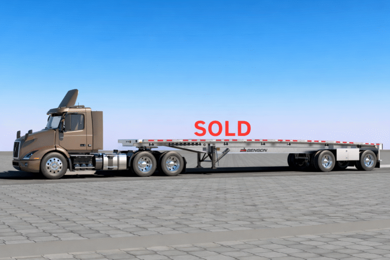 2018 Volvo VNR 300 + 48’ Flatbed Trailer